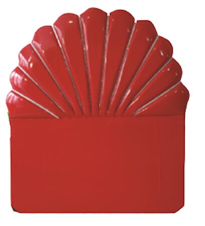 Başlık ALC MİDYE Model 90 cm SUNİ DERİ Kumaş Modern Kapitone KIRMIZI Renk El Yapımı