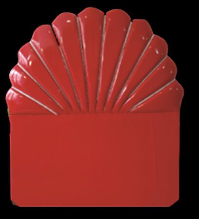 Başlık ALC MİDYE Model 90 cm SUNİ DERİ Kumaş Modern Kapitone KIRMIZI Renk El Yapımı