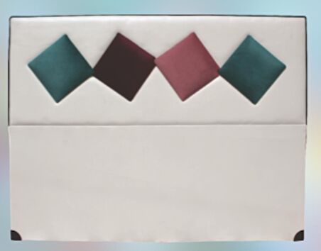 Başlık ALC ELİT Model 90cm Baby Face Kumaş Modern Kapitone KREM YEŞİL Renk El Yapımı