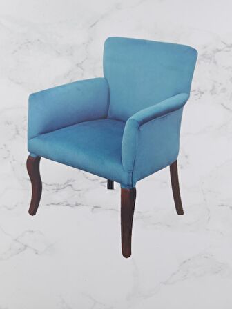 Sandalye CSK 71 Berjer Model Kayın Aslan Ayak Baby Face kumaş İtinalı paket ve kargo El Yapım