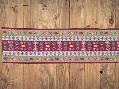 Kilim Antik 14587 Otantik Desen Model 80'*300 cm 2.4 m² Natüre boya  El yapım 