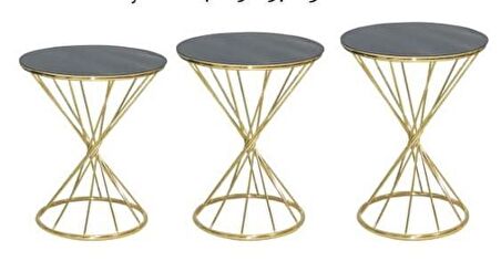 Bengi Zigon Brc RİVOLİ model Siyah Kırılmaz cam Metal Transmisyon Çelik Gold kaplama El Yapım