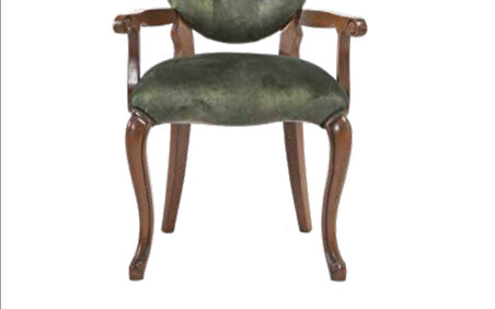 Sandalye 19763 Zus026 Klasik Kapitone Sırtlık Model Şönil Kumaş Ort Otr El Yapım