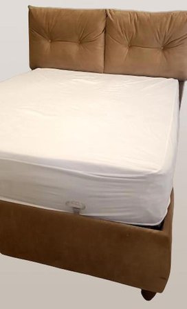 Bengi Ticaret Terletmez 160 x 200 Su Geçirmez Alez Beyaz