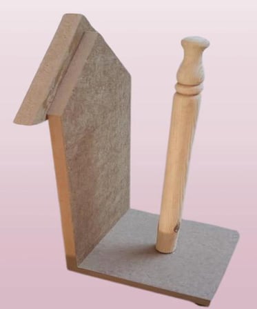 Hobi Adn Dekoratif Havluluk Ahşap MDF HAM CNC Kesim MODEL El Yapım