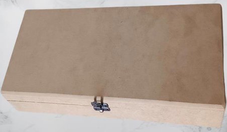Hobi Adn Dekoratif Şiş Kutusu Ahşap MDF HAM CNC Kesim Klipsli MODEL El Yapım