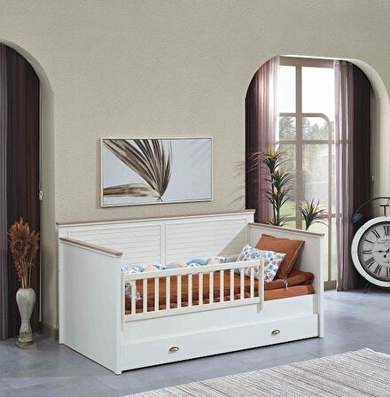 Takım Urlu ARTE 90457 Model ÇOCUK ODA SEDİR montessori,Gardrop,Şifonyer kutu sevk
