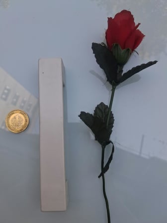 Kulp Beyaz 128 mm 90752 Yatık 8 Adet Sert Plastik Mobilya Çekmece Dolap  Kulpları