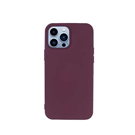 Smcase iPhone 14 Pro Max Kılıf Mat Premier Tpu Silikon  Nano Ekran Koruyucu