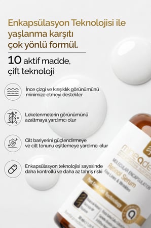 Mineaderm Molecular Encapsulation Retinol Serum 30 ml 8680525350259
