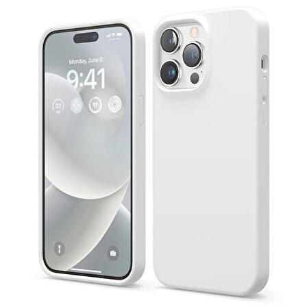 Smcase iPhone 14 Pro Kılıf LSR Liquid Lansman Silikon