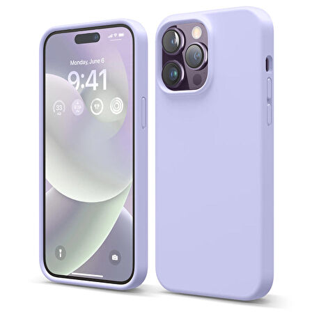 Smcase iPhone 14 Pro Max Kılıf LSR Liquid Lansman Silikon