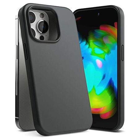 Smcase iPhone 14 Pro Max Kılıf LSR Liquid Lansman Silikon