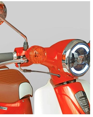 Falcon Retro 50 Cub Motosiklet (2025 Model)