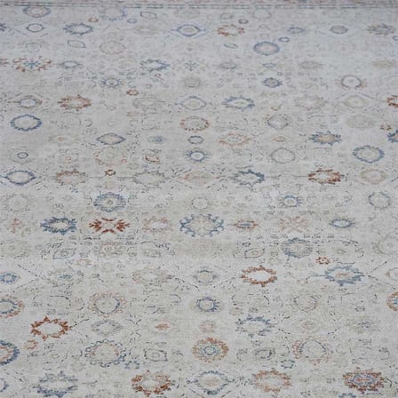 Otantik Serpme Desenli Vintage Dokuma Salon Halısı Saçaklı 200x290 cm