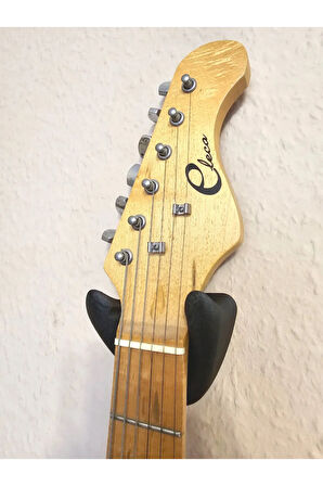Gitar Duvar Askısı Siyah Renk