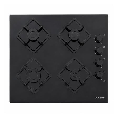 Alveus Siyah Cam Ankastre Set (Mfa 627 Wh + Kls 670 Wh + Mod 3000)