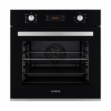 Alveus Siyah Cam Ankastre Set (Mfa 627 Wh + Kls 670 Wh + Mod 3000)