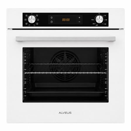 Alveus Beyaz Cam Ankastre Set (Mfa 627 Wh + Kls 670 Wh + Mod 3000)