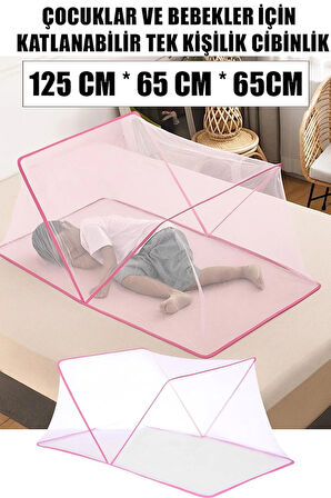 KATLANABİLİR PEMBE ÇOCUK VE BEBEK CİBİNLİK