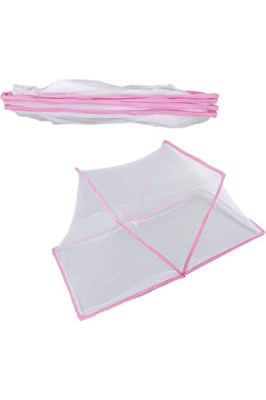 KATLANABİLİR PEMBE ÇOCUK VE BEBEK CİBİNLİK