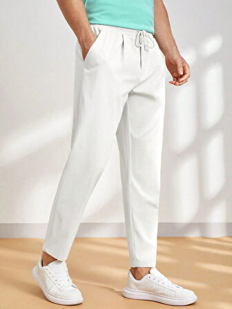 Erkek Pantolon Beli Lastikli Jogger Pantolon Cepli Fit Pantolon ERKEK-JOGGER