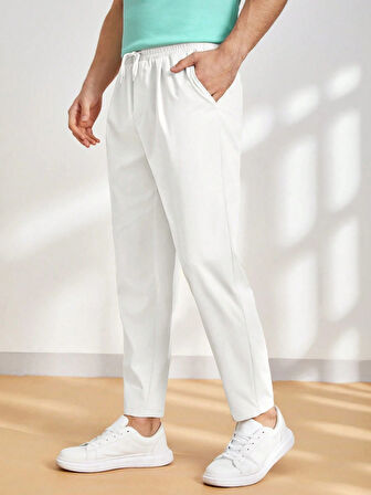 Erkek Pantolon Beli Lastikli Jogger Pantolon Cepli Fit Pantolon ERKEK-JOGGER