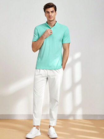 Erkek Pantolon Beli Lastikli Jogger Pantolon Cepli Fit Pantolon ERKEK-JOGGER