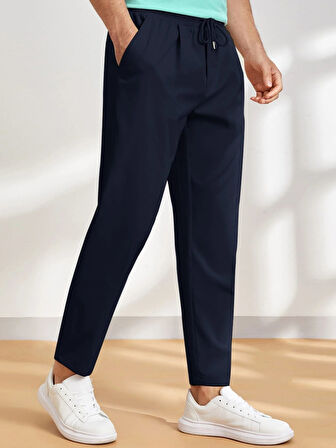 Erkek Pantolon Beli Lastikli Jogger Pantolon Cepli Fit Pantolon ERKEK-JOGGER