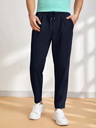 Erkek Pantolon Beli Lastikli Jogger Pantolon Cepli Fit Pantolon ERKEK-JOGGER