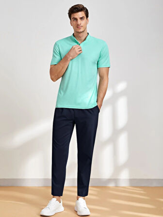 Erkek Pantolon Beli Lastikli Jogger Pantolon Cepli Fit Pantolon ERKEK-JOGGER