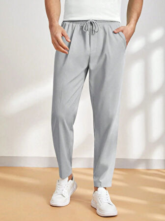 Erkek Pantolon Beli Lastikli Jogger Pantolon Cepli Fit Pantolon ERKEK-JOGGER