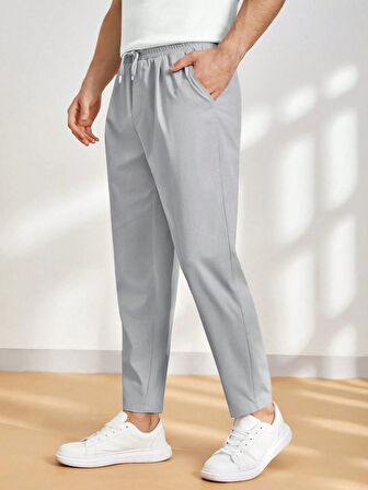 Erkek Pantolon Beli Lastikli Jogger Pantolon Cepli Fit Pantolon ERKEK-JOGGER