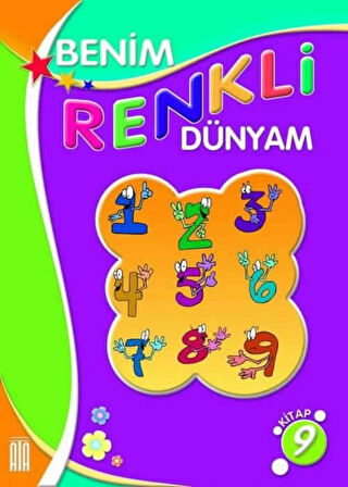 Ata Benim Renkli Dünyam Boyama Kitabı 9