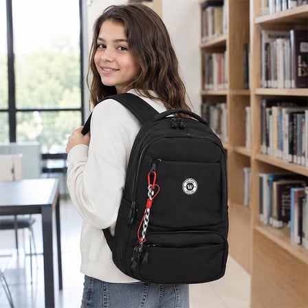 Unisex Çok Bölmeli Sırt Çantası – Okul, Seyahat ve Outdoor Kullanım