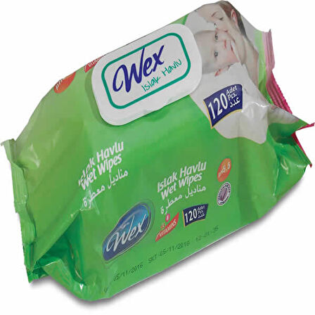 Wex 120’li Islak Havlu 5 paket