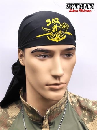 SAT Komandosu Siyah Bandana