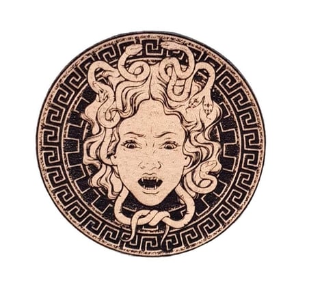 MEDUSA - Deri PEÇ - Arma - Askeri Patch pitbul peç patch