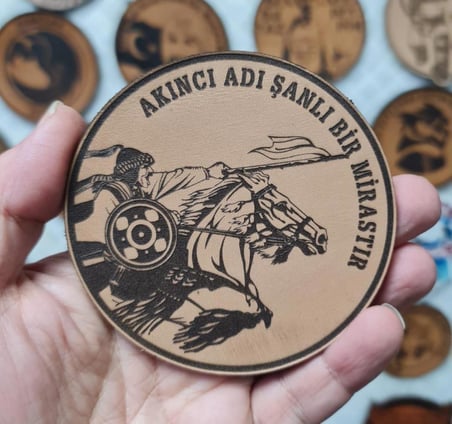 AKINCI Deri PEÇ  -Arma - Leather Patch