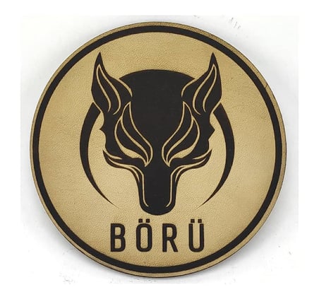 BÖRÜ Deri PEÇ - Arma - Askeri Patch