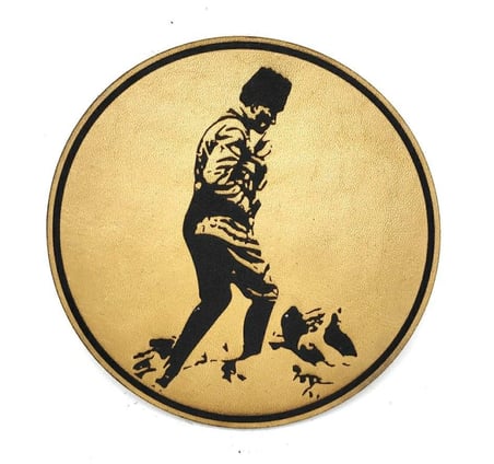 ATATÜRK KOCATEPE Deri PEÇ - Arma - Askeri Patch