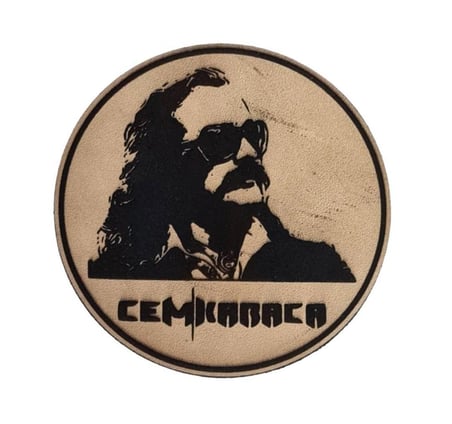 CEM KARACA  - Deri PEÇ - Arma - Askeri Patch