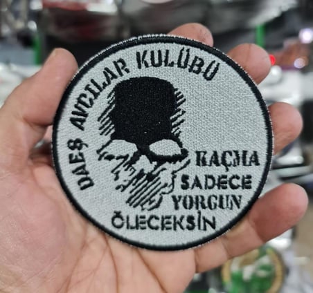DAEŞ AVCILARI PEÇ - Arma - Askeri Patch