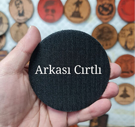 ATATÜRK  PEÇ , BİR ÇİFT MAVİ GÖZÜN IŞIĞINDA  - Arma - TPU Patch