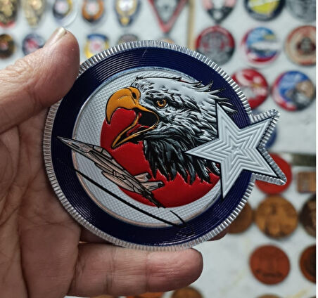 KARTAL - F 16 BAYRAKLI PEÇ - Arma - TPU Patch