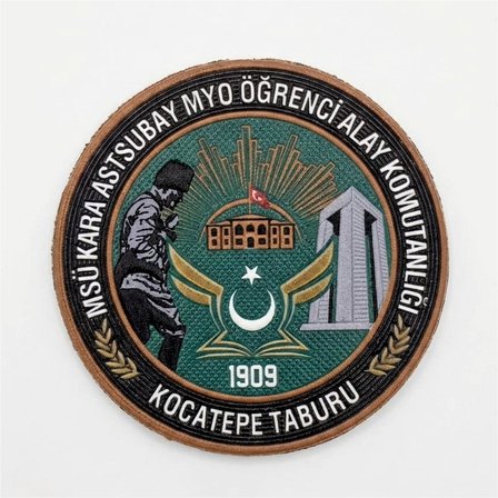 KOCATEPE TABURU7 CM TPU PEÇ - MSÜ KARA ASTSUBAY MYO Arma - TPU PEÇ