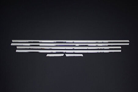 Chery Tiggo Uyumlu Cam Çıtası 6 Parça 2008 Üzeri Paslanmaz Krom