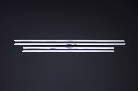 Chevrolet Aveo HB Uyumlu Cam Çıtası 4 Parça 2006-2011 Paslanmaz Krom