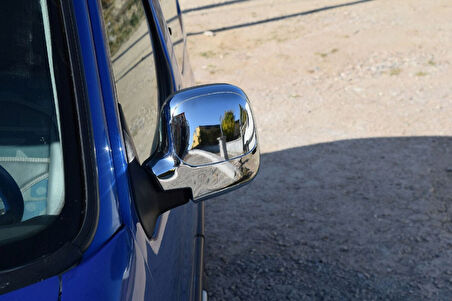 Citroen Berlingo Uyumlu ABS Ayna Kapağı 2 Parça 1996-2008 Paslanmaz Krom