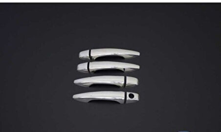 CİTROEN C-ELYSEE UYUMLU SEDAN KAPI KOLU 4 KAPI 2012 ve ÜZERİ PASLANMAZ KROM